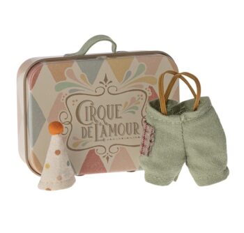 Maileg Clown Clothes in Suitcase Little Brother - Little French Heart