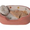 Maileg Cosy Basket Small coral - Little French Heart