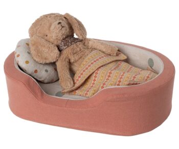 Maileg Cosy Basket Small coral - Little French Heart