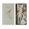 Maileg Tooth Fairy Mouse Little Brother in box - Little French Heart