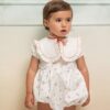 Cosmosophie bella romper bloom Spanish style for baby - Little French Heart