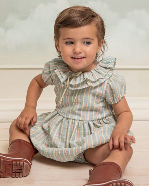Cosmosophie elmo romper Riviere -Little French Heart