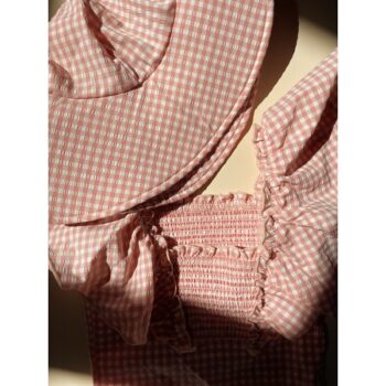 Konges Slojd Fresia sunhat Mellow Rose - Little French Heart