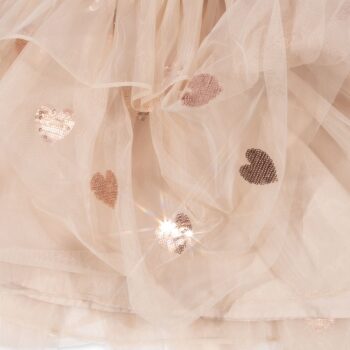 Konges Slojd - Yvonne Heart Sequins Dress - Coeur Sequins - Little French Heart