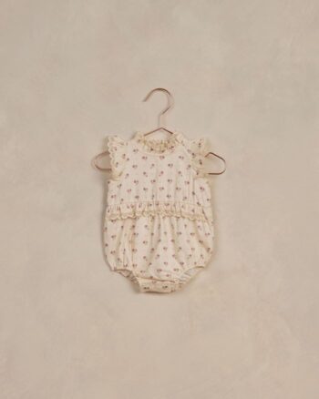 Noralee Alice Romper Tulips - Little French Heart