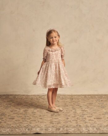 Noralee Millie Dress French Hydrangea - Little French Heart 4