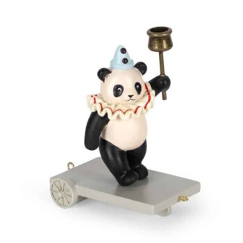 Birthday Train Clown Coeur Panda with candle holder