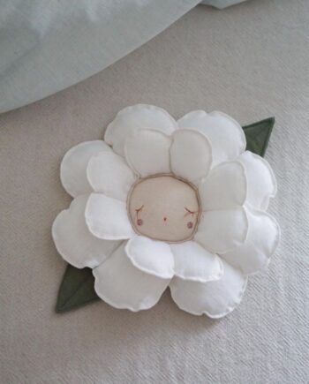 Boramiri Dream Flower Double Rose White - Little French Heart