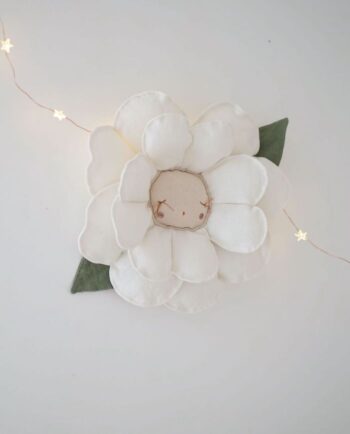 Boramiri Dream Flower Double Rose White Poetic kids decor - Little French Heart