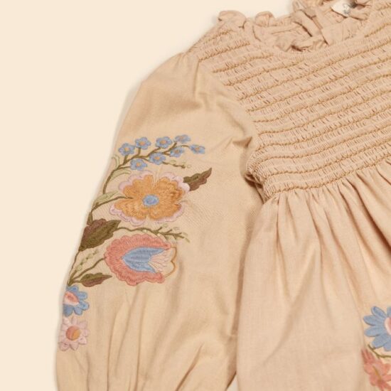 Apolina Mia dress almond 2-3Y 新品 Apolina Mia dress almond 2-3Y 新品