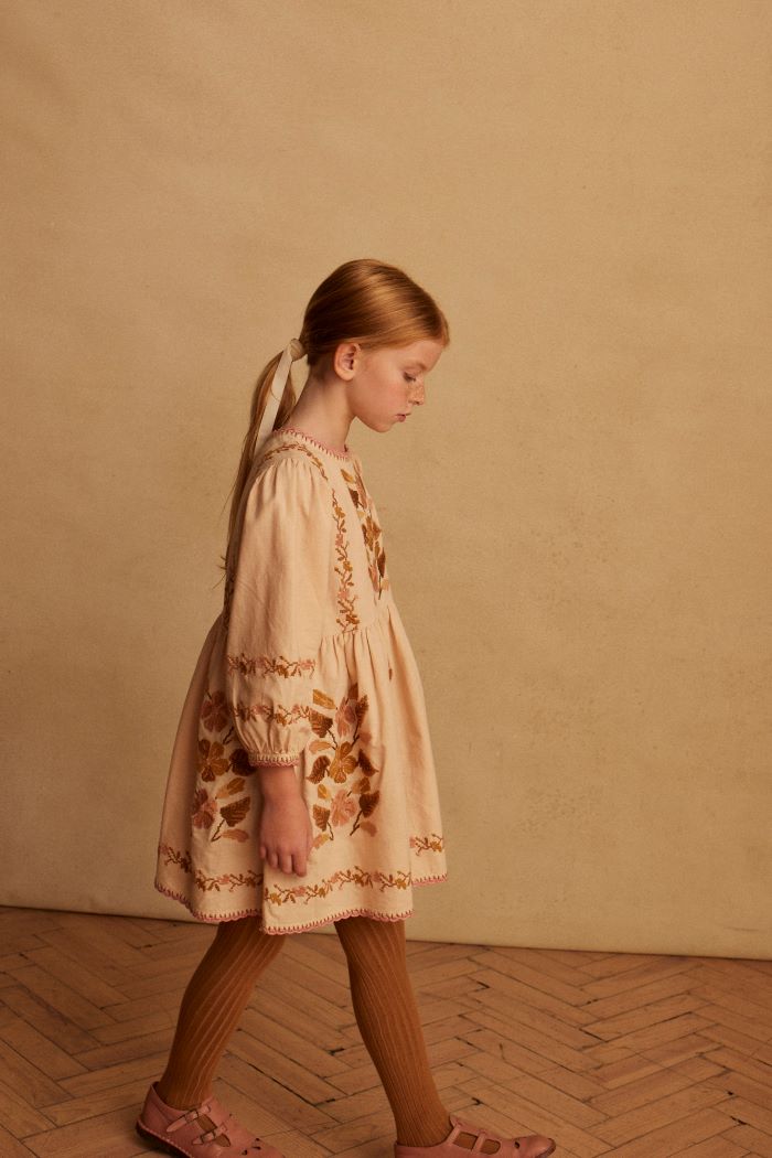 新品未使用】Penelope Dress - Pink Sand 2-3y