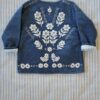 Bonjour Denim Jacket embroidered - Little French Heart