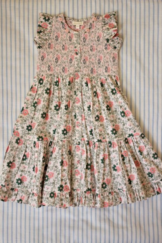 Bonjour Ibiza Dress Prairie - Little French Heart