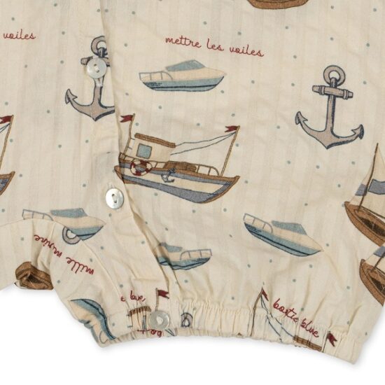 Konges Slojd - Ace Romper Gots - Sail Away - Little French Heart