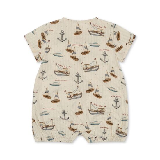 Konges Slojd - Ace Romper Gots - Sail Away - Little French Heart