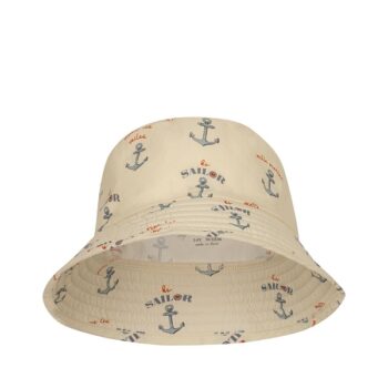 Konges Slojd - Asnou Bucket Hat - Ancre - Little French Heart