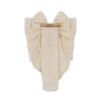Konges Slojd - Bowie Scarf Hair Clip - Off White - Little French Heart