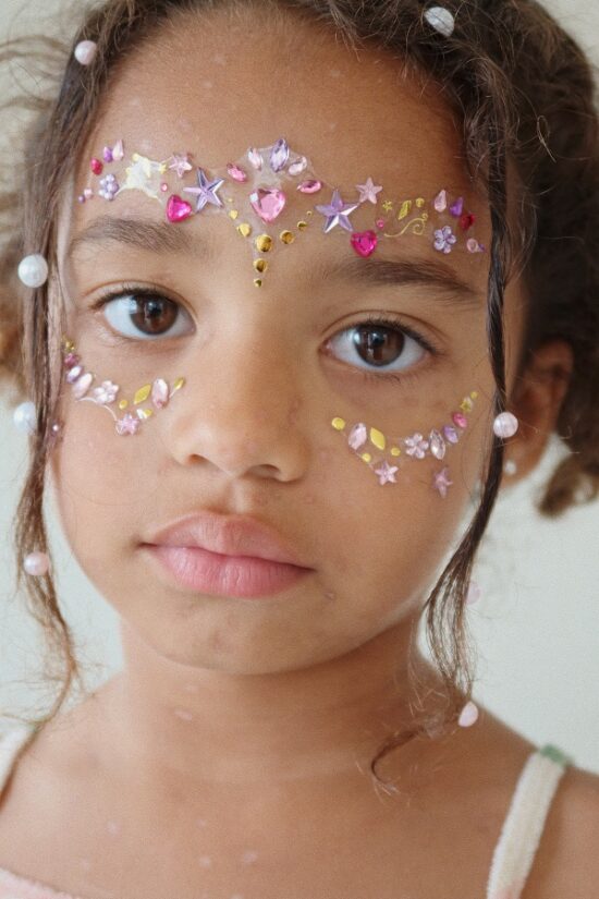 Konges Slojd - Face Jewels - Blush Mix - Little French Heart
