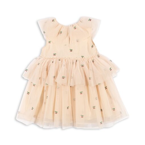 Konges Slojd - Feya Fairy Dress - Cherry Glitter - Little French Heart
