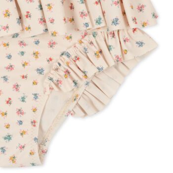 Konges Slojd Manuca Leg Frill Swimsuit - Little French Heart
