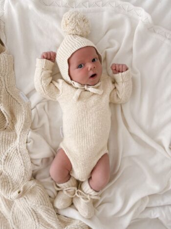 Ziggy Oat Baby bodysuit tiny baby - Little French Heart