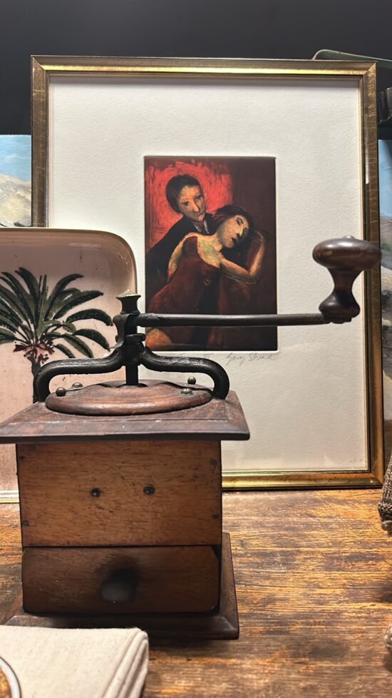 French Coffee Grinder - Little French Heart 2
