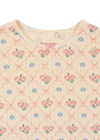 Konges Minnie Blouse Floral Decor collar - Little French Heart