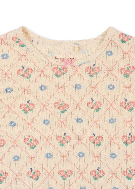 Konges Minnie Blouse Floral Decor collar - Little French Heart