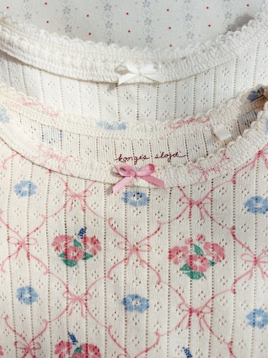 Konges Minnie Blouse Floral Decor collar - Little French Heart