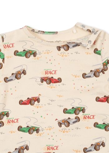 Konges Slojd Basic Onesie GOTS ~ Grand Prix - Little French Heart