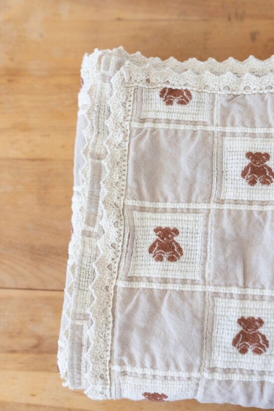 New Grain Patchwork Blanket Twin ~ Teddy - Image 2