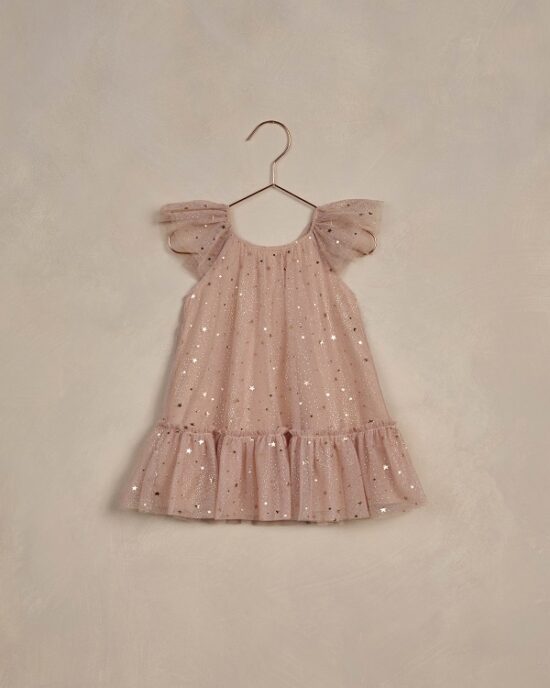Noralee Edie Dress Rose Stars - Little French Heart