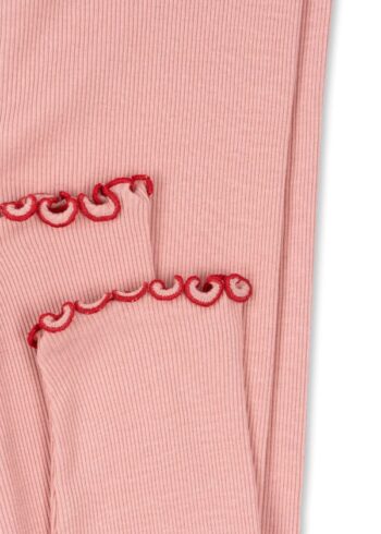 Rivi Rib Set Rose neck rose - Little French Heart