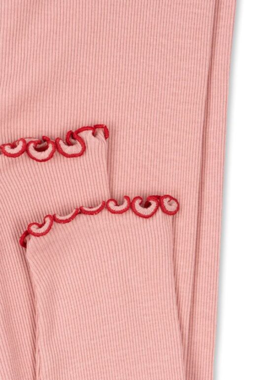 Rivi Rib Set Rose neck rose - Little French Heart