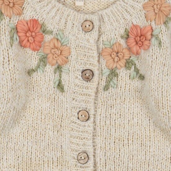 Wild Wawa Amelia Sweater Pearl - Little French Heart