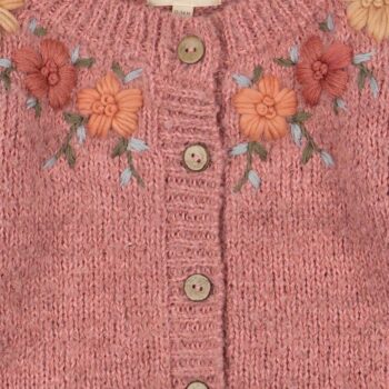 Wild Wawa Amelia Sweater Rosewood - Little French Heart