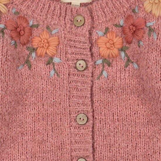 Wild Wawa Amelia Sweater Rosewood - Little French Heart