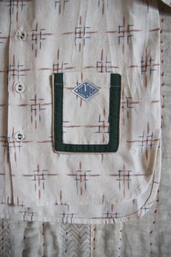 Bonjour Ikat Shirt for Boy - Little French Heart