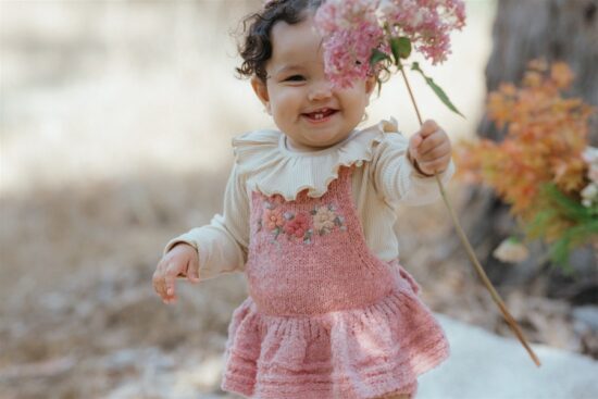 Wild Wawa Amelia Romper Rosewood - Little French Heart