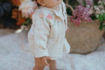 Wild Wawa Amelia Sweater Pearl - Little French Heart