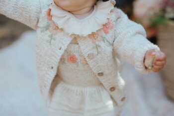 Wild Wawa Amelia Sweater Pearl - Little French Heart
