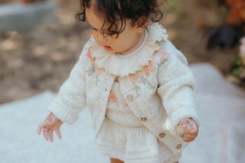 Wild Wawa Amelia Sweater Pearl - Little French Heart