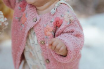 Wild Wawa Amelia Sweater Rosewood - Little French Heart