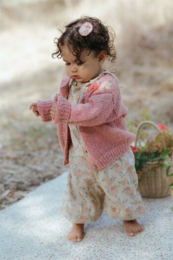 Wild Wawa Jane Jumpsuit Dusty Pink Roses - Little French Heart