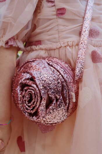 Konges Slojd Rose Glitter Bag - Little French Heart