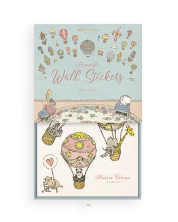 Atelier Choux Replaceable Wall Stickers 9 atelier Choux replaceable wall stickers hot air balloons