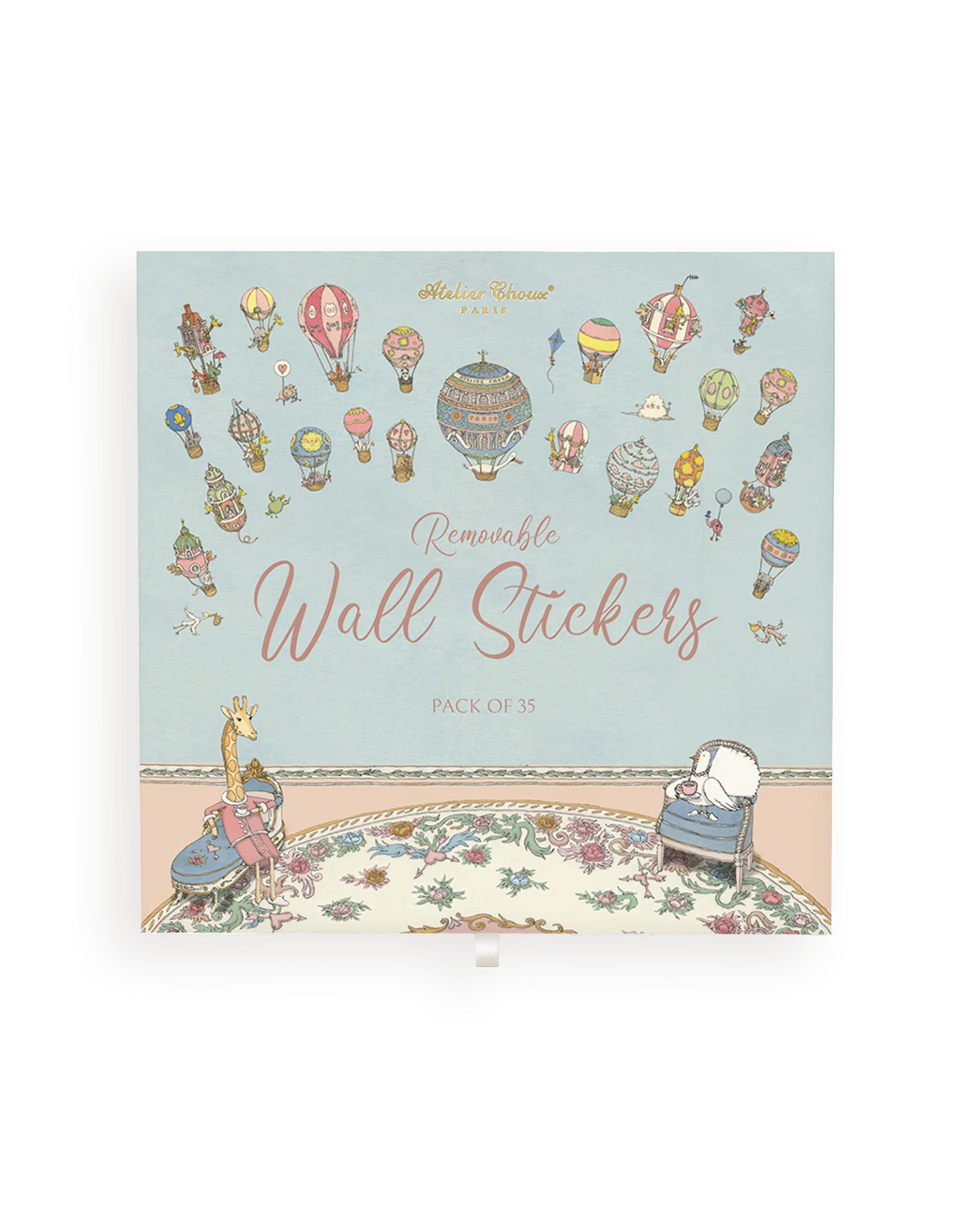 Atelier Choux Replaceable Wall Stickers 1 Atelier Choux Replaceable Wall Stickers