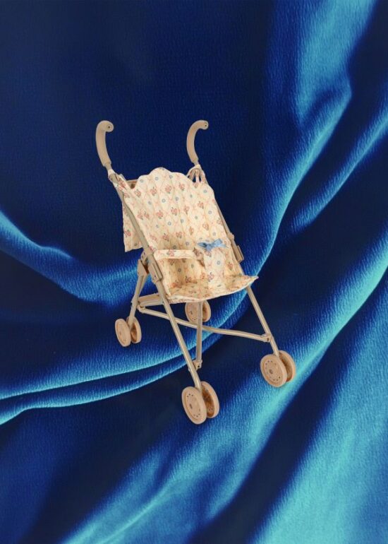 Konges Doll Stroller gift Fleur Decor - Little French Heart