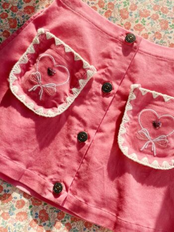Konges Lucky Skirt Fancy Pocket - Little French Heart