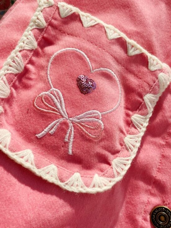 Konges Lucky Skirt bejewelled pockets - Little French Heart